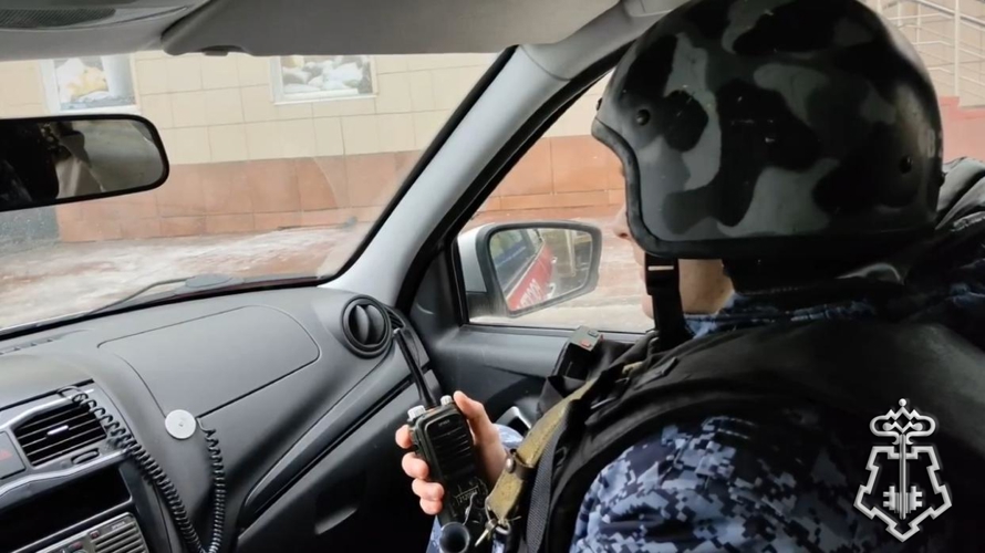 В Саранске при содействии сотрудников Росгвардии задержан пьяный водитель