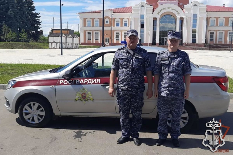 В Краснослободске росгвардейцы задержали подозреваемого в нанесении ножевых ранений мужчине